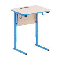 Стол ученический с наклоном столешницы (0-24°) на прямоугольной трубе - fgospostavki.ru - Зеленогорск