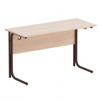 Стол ученический двухместный на круглой трубе - fgospostavki.ru - Зеленогорск