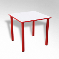 Стол квадратный ТР нерегулируемый на металлокаркасе  - fgospostavki.ru - Зеленогорск