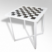 Стол шахматный "Турнир ТР" на металлокаркасе - fgospostavki.ru - Зеленогорск