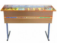 Комплект двухместного стола со стульями для детских автоклассов - fgospostavki.ru - Зеленогорск