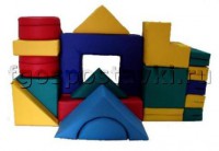 Мягкий модуль-конструктор "Стройка" (20 элементов) - fgospostavki.ru - Зеленогорск