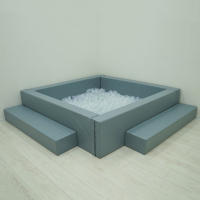 Сухой бассейн с шариками и RGB-подсветкой 140х140 см - fgospostavki.ru - Зеленогорск