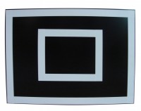 Щит баскетбольный навесной на шведскую стенку (ламинированная фанера), размер 930х670 миллиметров - fgospostavki.ru - Зеленогорск