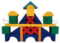 Мягкий модуль-конструктор "Терем" (23 элемента) - fgospostavki.ru - Зеленогорск