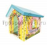 Домик игровой "Теремок" с рисунком (трансформируется в маты) - fgospostavki.ru - Зеленогорск