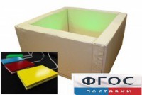 Сухой бассейн интерактивный с клавишами управления (217х217х66 сантиметров) - fgospostavki.ru - Зеленогорск