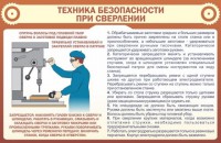 Стенд "Техника безопасности при сверлении" - fgospostavki.ru - Зеленогорск