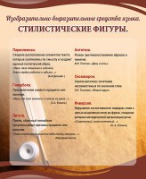 Стенд "Стилистические фигуры" Вариант 2 - fgospostavki.ru - Зеленогорск