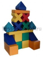 Мягкий модуль-конструктор "Замок" (17 элементов) - fgospostavki.ru - Зеленогорск