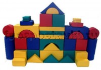 Мягкий модуль-конструктор "Замок" (33 элемента) - fgospostavki.ru - Зеленогорск