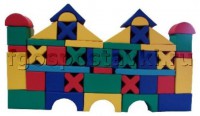 Мягкий модуль-конструктор "Замок" (46 элементов) - fgospostavki.ru - Зеленогорск