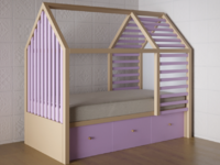 Детская кровать «Инга» - fgospostavki.ru - Зеленогорск