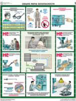 Комплект плакатов "Безопасность работ на металлообрабатывающих станках" - fgospostavki.ru - Зеленогорск