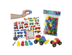 Конструктор «Транспортные средства» 64 детали - fgospostavki.ru - Зеленогорск