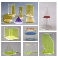 Базовый набор прозрачных геометрических тел с сечениями - fgospostavki.ru - Зеленогорск