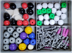 Комплект моделей атомов для составления моделей молекул со стержнями демонстрационный - fgospostavki.ru - Зеленогорск