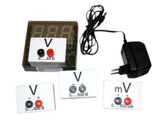 Вольтметр демонстрационный цифровой (с гальванометром) ВДЦ-1С - fgospostavki.ru - Зеленогорск