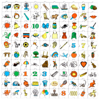 Обучающий конструктор «Мои первые слова» 100 картинок - fgospostavki.ru - Зеленогорск