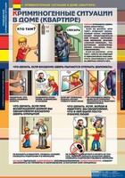 Комплект таблиц. ОБЖ. Поведение в криминогенных ситуациях. - fgospostavki.ru - Зеленогорск