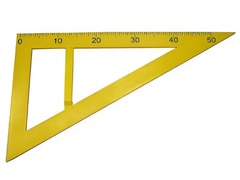 Угольник классный пластмассовый (30 и 60 градусов ) - fgospostavki.ru - Зеленогорск