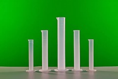 Комплект мерных цилиндров пластиковых (5 штук) - fgospostavki.ru - Зеленогорск