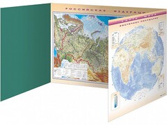 Доска магнитно-маркерная, трехэлементная "Карта мира" (полноцветная) + комплект тематических магнитов - fgospostavki.ru - Зеленогорск