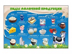 Электрифицированный стенд "Виды молочной продукции" - fgospostavki.ru - Зеленогорск