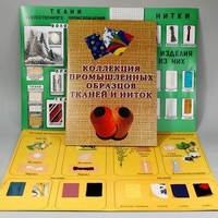 Демонстрационная коллекция "Промышленные образцы тканей и ниток" - fgospostavki.ru - Зеленогорск