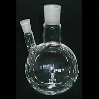 Колба круглодонная с двумя горловинами и шлифами 100 мл. - fgospostavki.ru - Зеленогорск