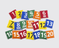 Мешочки с цифрами. Набор 20 шт. - fgospostavki.ru - Зеленогорск