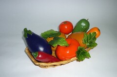 Муляжи "Корзина с овощами" - fgospostavki.ru - Зеленогорск
