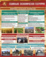 Стенд "Социально-экономическая география. Сельское хозяйство" - fgospostavki.ru - Зеленогорск