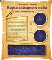 Стенд "Карта звездного неба" - fgospostavki.ru - Зеленогорск