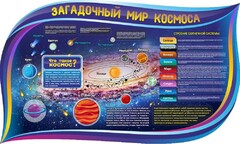 Стенд "Загадочный мир космоса" - fgospostavki.ru - Зеленогорск