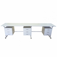 Стол 3-х тумбовый для лабораторных работ 2500*900*850 ЛДСП - fgospostavki.ru - Зеленогорск