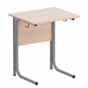 Стол ученический одноместный на круглой трубе - fgospostavki.ru - Зеленогорск