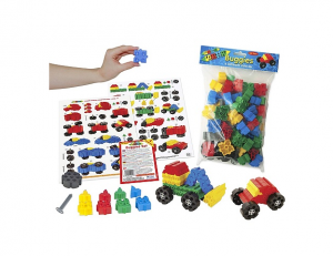 Конструктор «Транспортные средства» 64 детали - fgospostavki.ru - Зеленогорск