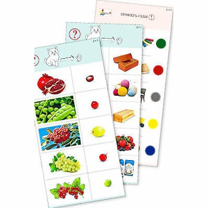 Комплект из 10 карточек "Обучающий калейдоскоп для ДО. Познание. Части и целое" - fgospostavki.ru - Зеленогорск