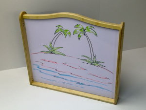 Двухсторонняя панель для игровых зон “Зеркальная и магнитно-маркерная” - fgospostavki.ru - Зеленогорск