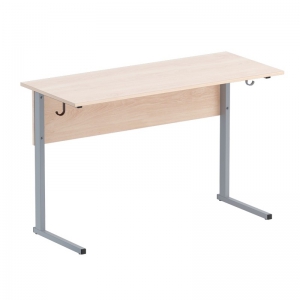 Стол ученический двухместный на прямоугольной трубе - fgospostavki.ru - Зеленогорск