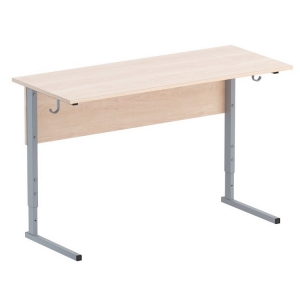 Стол ученический двухместный регулируемый на прямоугольной трубе - fgospostavki.ru - Зеленогорск