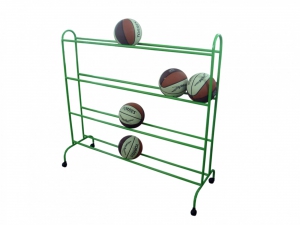 Стеллаж для хранения мячей на колесах - fgospostavki.ru - Зеленогорск