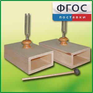 Камертон на резонансных ящиках (пара) - fgospostavki.ru - Зеленогорск