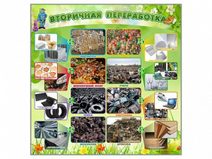 Стенд "Вторичная переработка" - fgospostavki.ru - Зеленогорск