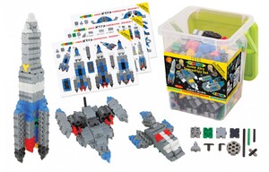 Конструктор Космические корабли "Экстра" (334 детали) - fgospostavki.ru - Зеленогорск