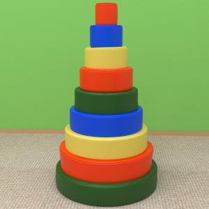 Игровой набор Пирамида Круглая - fgospostavki.ru - Зеленогорск