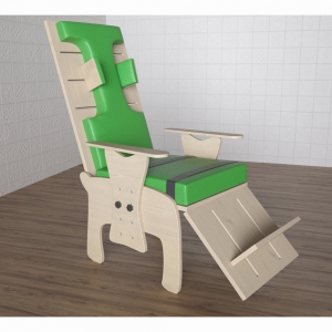 Стул для ребенка с ОВЗ с регулируемой подножкой «Адаптация» №1 - fgospostavki.ru - Зеленогорск