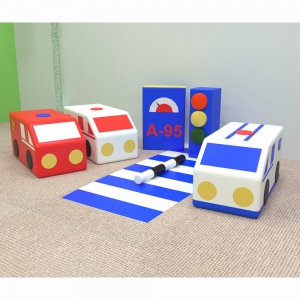 Набор мягких модулей Автопарк - fgospostavki.ru - Зеленогорск