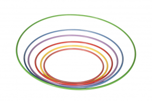 Обруч гимнастический окрашенный (900 миллиметров) - fgospostavki.ru - Зеленогорск